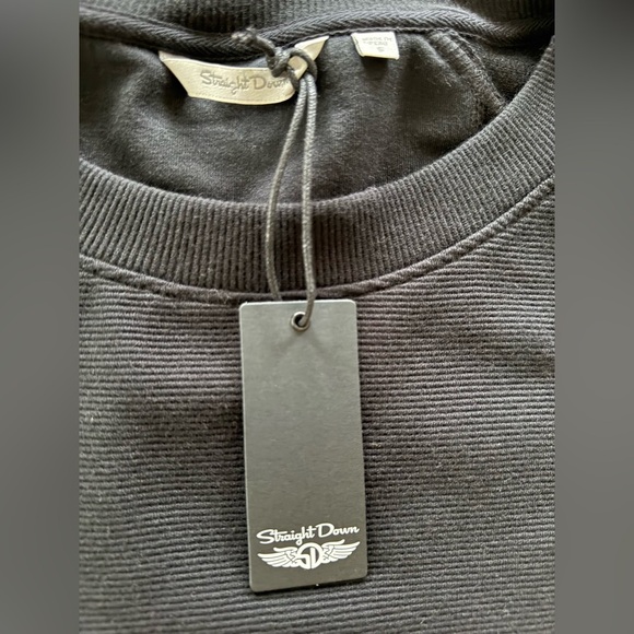 🆕 Straight Down Delia Sweatshirt - Black - Picture 4 of 8